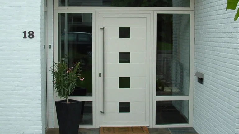 Aluminium voordeur